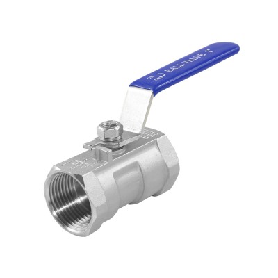 SS NPT/BSPT Manual 1 PC Stainless Steel Female Threaded End Casting One Piece Ball Valve 1000wog